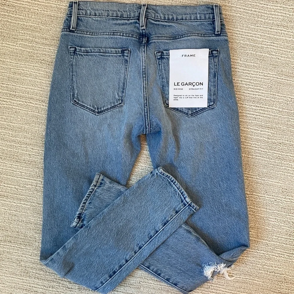 Frame La Garcon in Beldon Rips - Picture 3 of 5